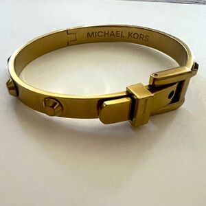 Micheal Kors Gold Buckle Bracelet